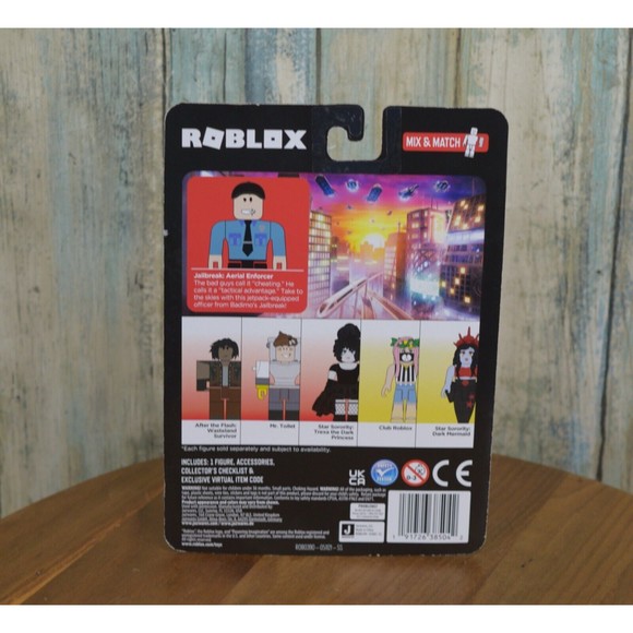 Roblox Main Jailbreak Aerial Enforcer Figure Set + Exclusive Code - Picture 3 of 3